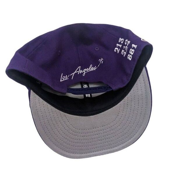 Los Angeles Lakers New Era City Local 59FIFTY Snapback Hat NBA Basketball - Picture 3 of 7